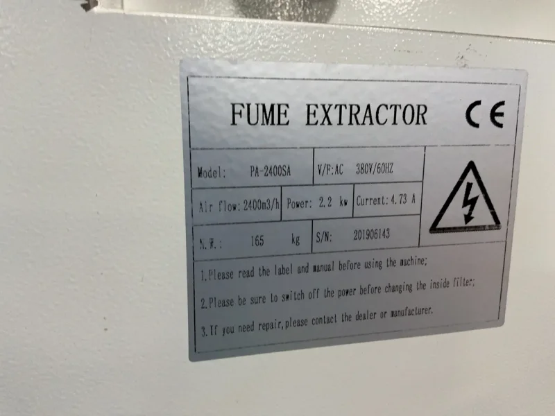 Fume Extractor  - Pa-2400sa