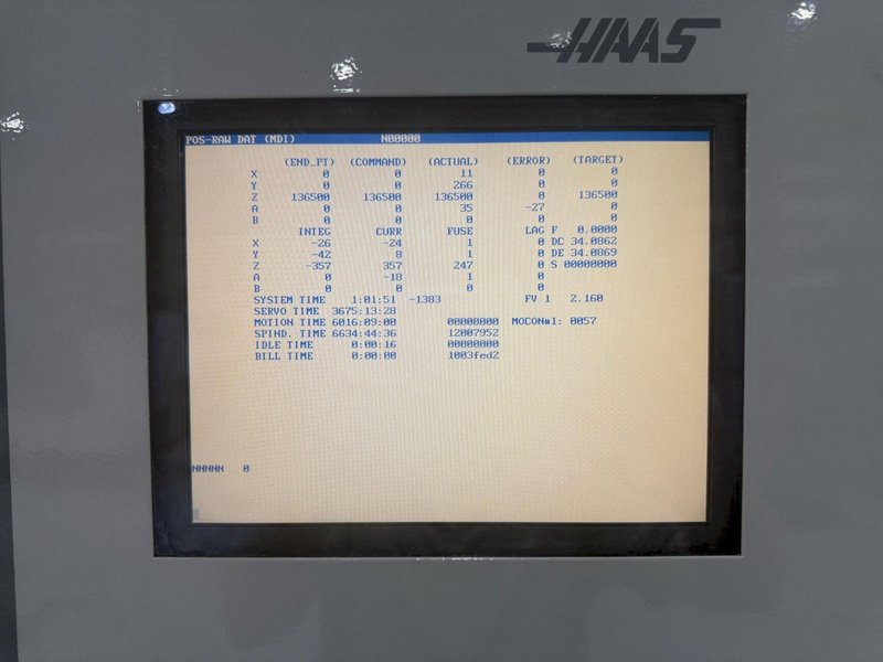 2004 Haas VF-5/50 Used CNC Vertical Machining Center For Sale