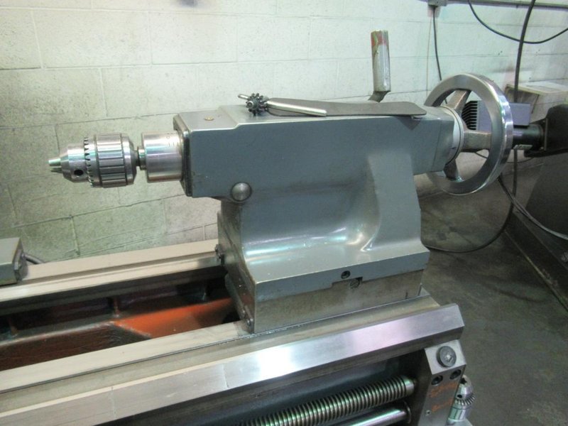 Hwacheon HL460 18/26&quot; x 40&quot; Gap Bed Engine Lathe, Geared Head, 2-Axis DRO, Chucks, Steady Rest, QC Tool Post, Tailstock- Auction Item