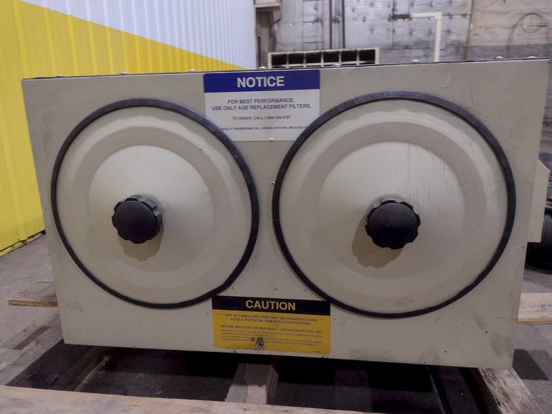 2,500 CFM 5 HP AIR QUALITY ENGINEERING MODEL #AQE4000 FUME COLLECTOR: STOCK #19646