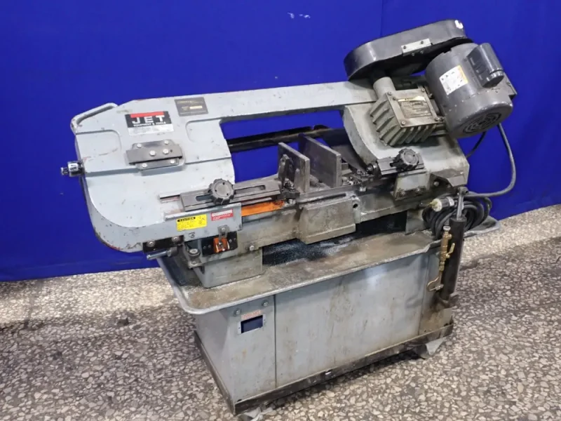 JET 12" X 7" HORIZONTAL BAND SAW  -  HVBS-7MW