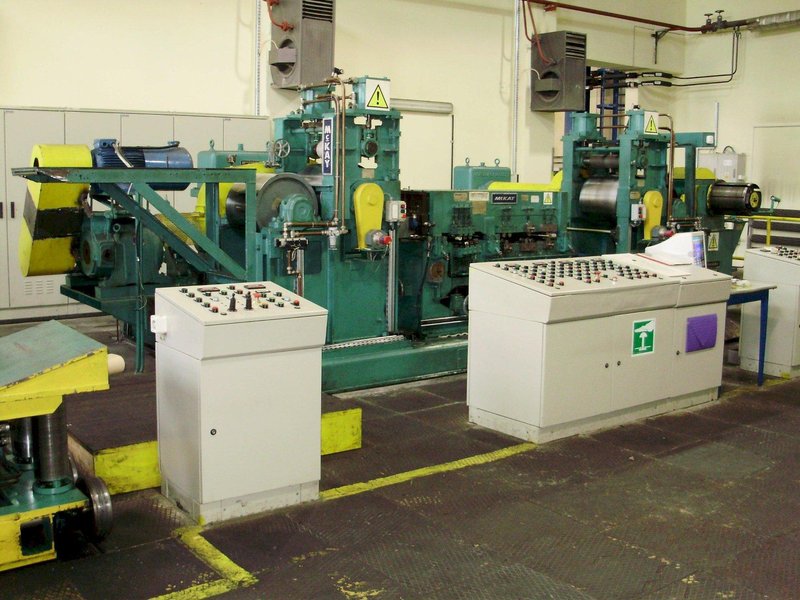 60 - 400mm McKAY STRETCH STRAIGHTENER/TENSION LEVELING MACHINE Stock #14215