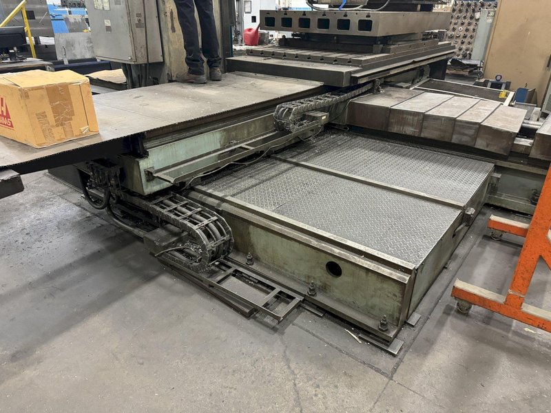 5&quot; SHIBAURA BFT-130PD TABLE TYPE HORIZONTAL BORING MILL. STOCK # 0131225