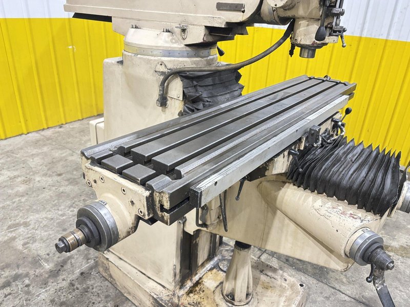 3 HP LAGUN MODEL #FTV-2S VERTICAL RAM TYPE MILL WITH DRO &amp; POWER FEED: STOCK #23240