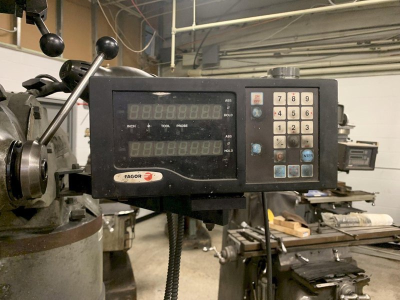 Bridgeport Variable Speed Vertical Mill, S/N 12BR-121467.