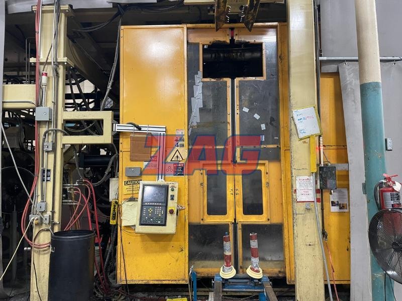 Graham Accumulator Head Blow Molder, Single Head, 40lb, Used Model 40SP4884