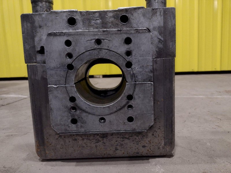 3&quot; (50 TON) ARISTO MODEL #A-680-HD  TUBE EXPANDER &amp; REDUCER END FORMING MACHINE: STOCK #19000