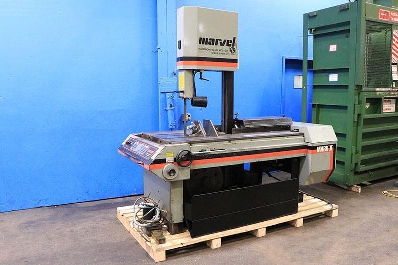 18" X 22" MARVEL Tilt Frame Vertical Bandsaw, Model Series 8 Mark II