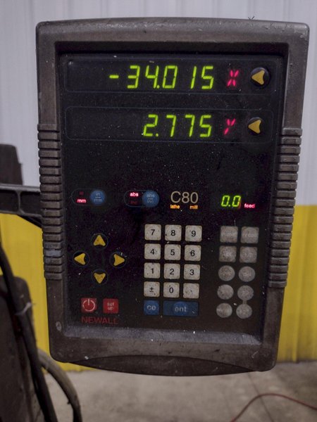 SEIKI XL VARIABLE SPEED VERTICAL KNEE MILL: YOBRO #23840