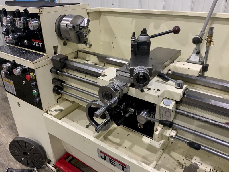 13" X 40" JET GH1340 GAP BED ENGINE LATHE: STOCK #80877