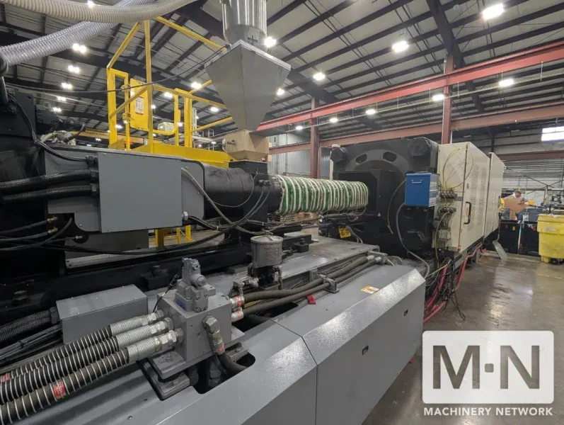 720 TON 168 OZ NISSEI MODEL FVX660III-400L HYBRID INJECTION MOLDING MACHINE MFG 2017