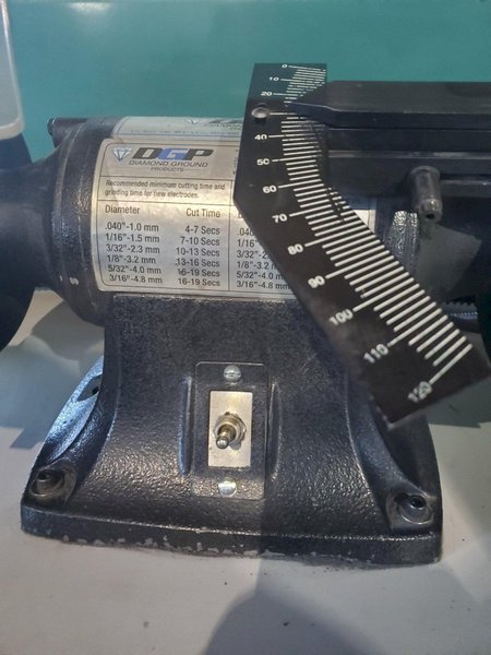 DGP DOUBLE END DIAMOND TUNGSTEN GRINDER. STOCK #0209323.