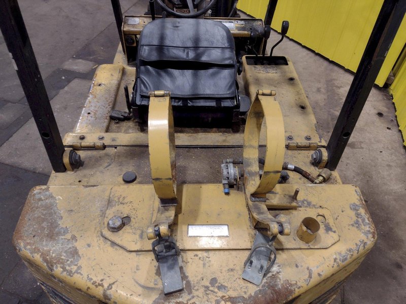 4,500 LB 1995 DAEWOO MODEL #G25S-2 PNEUMATIC TIRE LP FORKLIFT: STOCK #20235