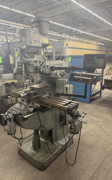 2 HP BRIDGEPORT VERTICAL MILL: YOBRO #25285