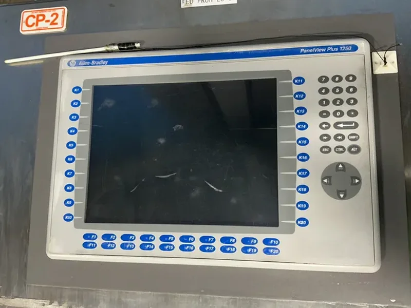 HOFFMAN, ALLEN-BRADLEY CONTROL PANEL BOX WITH PANELVIEW 1250   -  PANELVIEW PLUS 1250