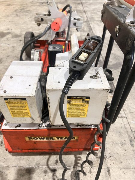 55 TON SPX POWERTEAM MODEL #PH553C HYDRAULIC GEAR WHEEL PULLER: STOCK #21349