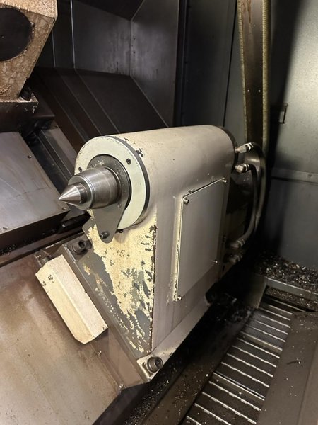 Hwacheon Hi-Tech 550B CNC Lathe, 2013 – 18″ Chuck, Tailstock, Chip Conveyor, Tool Presetter
