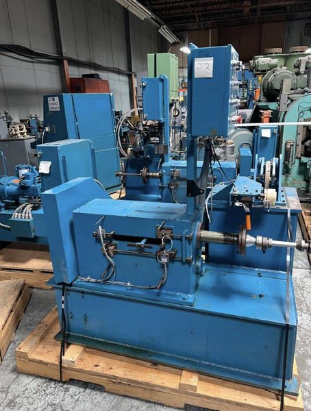 BHS Torin 0.875&quot; x 4&quot; x 2&quot; 2Hi/4Hi Wire Flattening Mill with Reversing Traverse Winders and Vollmer Width and Thickness AGC System