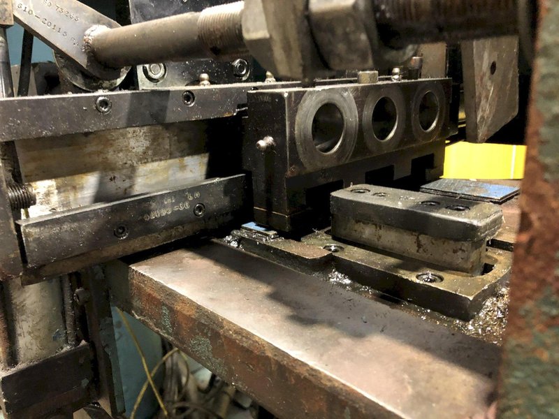 3 HIT MCKEE MODEL #FM-45-3F HYDRAULIC TUBE END FORMER: STOCK #18272