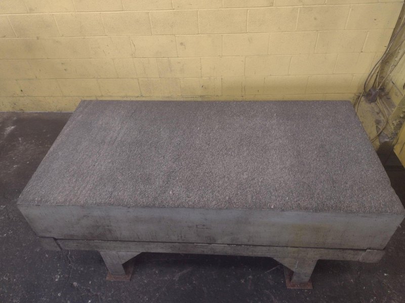36&quot; X 72&quot; X 12&quot; DOALL GRADE B GRANITE SURFACE PLATE WITH STAND: STOCK  #11273