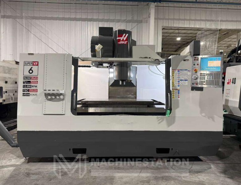 Haas VF-6SS CNC Vertical Machining Center – 4th Axis Ready Mill