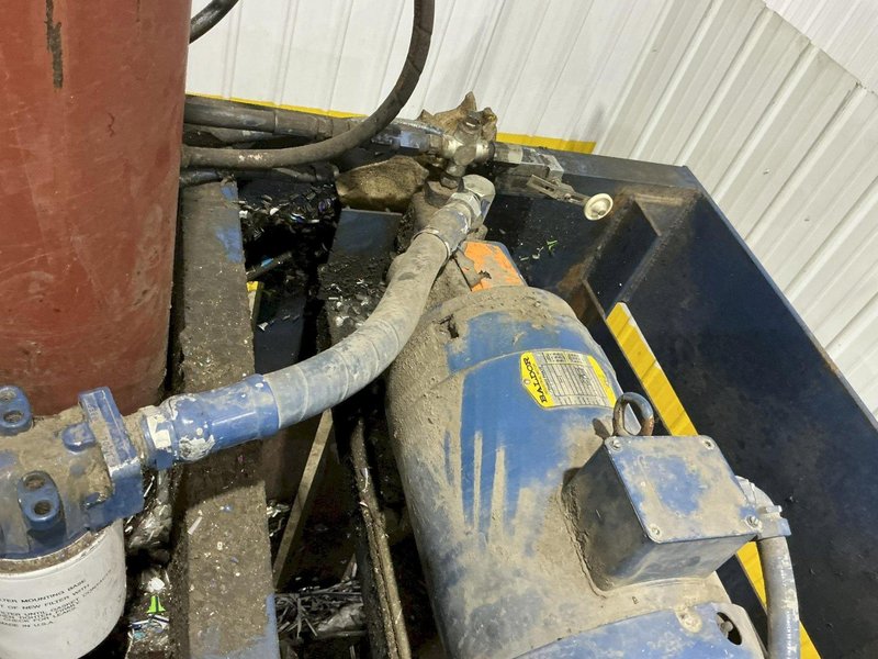 30" x 60" JV CRAM-A-LOT MODEL #60 CONT BD VERTICAL HYDRAULIC CARDBOARD BALER: YOBRO #24584