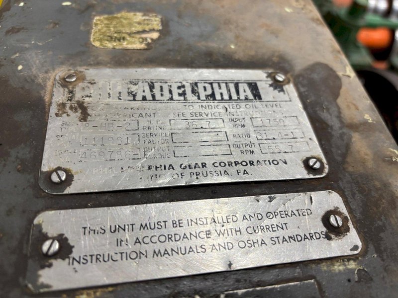 36" HI-RIB (7.2 TYPE) PANEL RAFTED ROLLFORMER LINE;  INCLUDES UNCOILER, ROLLFORMER &amp; FLYING CUTOFF SHEAR: YOBRO #24156