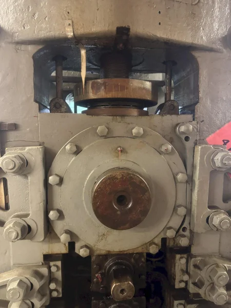 20&quot; WIDE x 22&quot; x 4-HI BLISS 100 HP POWERED ROLLING MILL: YOBRO #23828