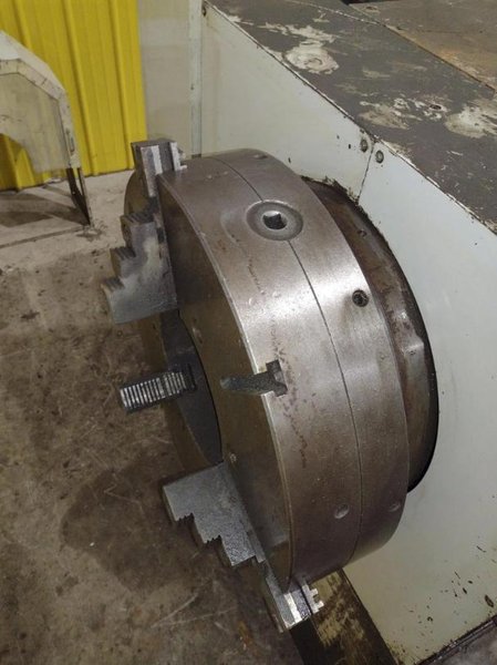 35" X 120" WILLIS PK35 HOLLOW SPINDLE ENGINE LATHE 10" HOLE. STOCK # 0547226