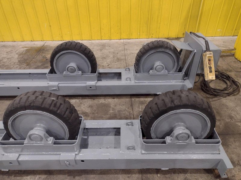 15 TON TURNCO POWERED TANK TURNING ROLLS: STOCK #11252