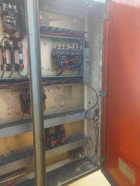 30" X .125" LITTELL MODEL #632D-7PD POWERED STRIP STRAIGHTENER WITH PEELER: STOCK 14128