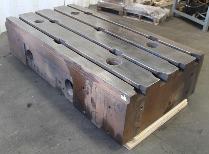 40&quot; X 77-3/4&quot; T-SLOTTED RISER TABLE: STOCK #62464