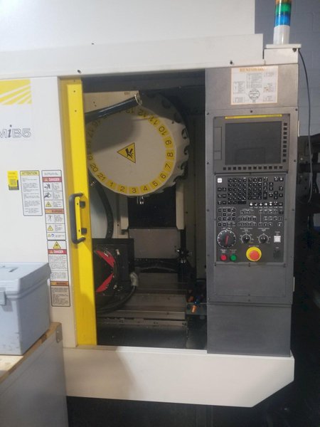 Fanuc Robodrill D21MiB5adv CNC Vertical Machining Centers, 5-Axis, 10K RPM, Rigid Tap, Fanuc 31iB5 Ctrl., 21 ATC, Robotic Loader System, New 2021