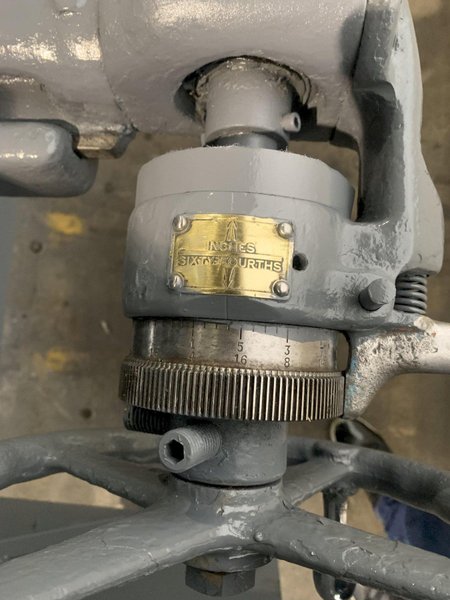 12' X 3/16" CINCINNATI 1412 MECHANICAL SHEAR. STOCK # 0446925.