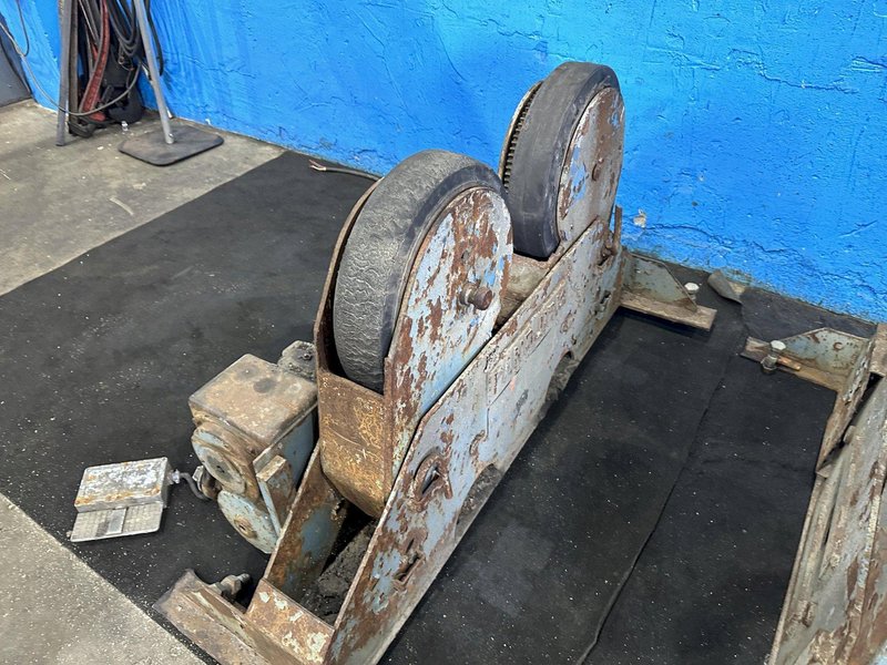 1 SET OF 15 TON PANDJIRIS MULE TANK TURNING ROLLS: STOCK #76759