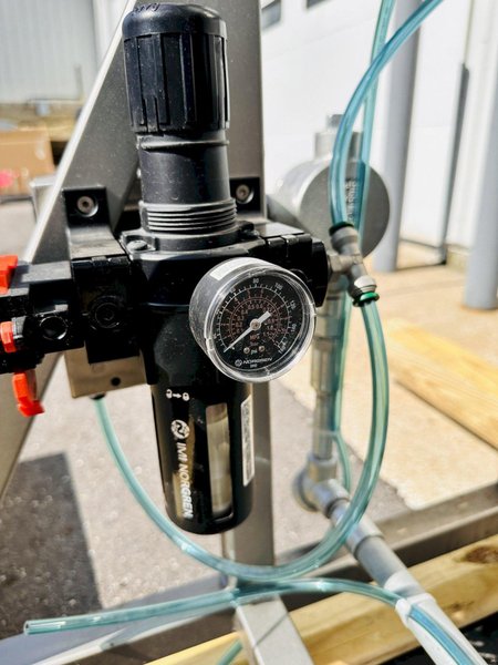 Cozzoli IFLM Four Headed Filler ||  Inline Fill-To-Level  ||  Manual Filler