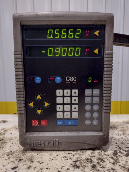 40&quot; x 80&quot; BIRMINGHAM MODEL #DL4080 ENGINE LATHE, 5-1/8&quot; HOLLOW SPINDLE HOLE: STOCK #19321