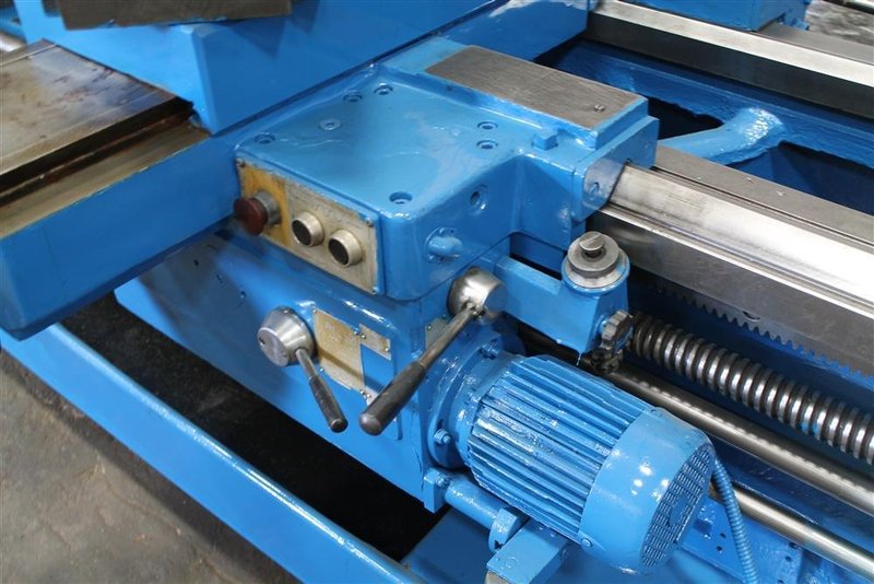 40" X 120" EDELSTAAL GAP BED ENGINE LATHE: STOCK #59735