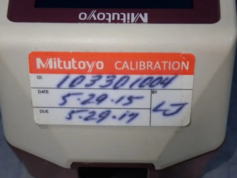MITUTOYO PORTABLE SURFACE ROUGHNESS TESTER W/CASE  -  178-561-02A