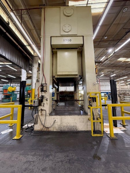 600 ton PTC Transfer / Progressive Die Press Model MMP2-600M Straight Side Mechanical Press For Sale, Year 2003