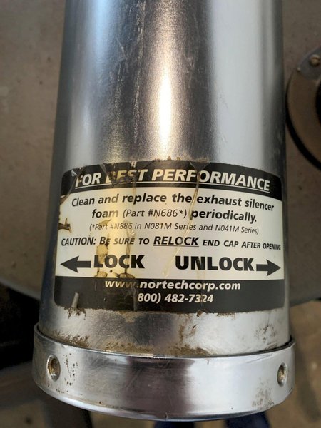 OIL SEPERATION SYSTEM. STOCK # 0149424