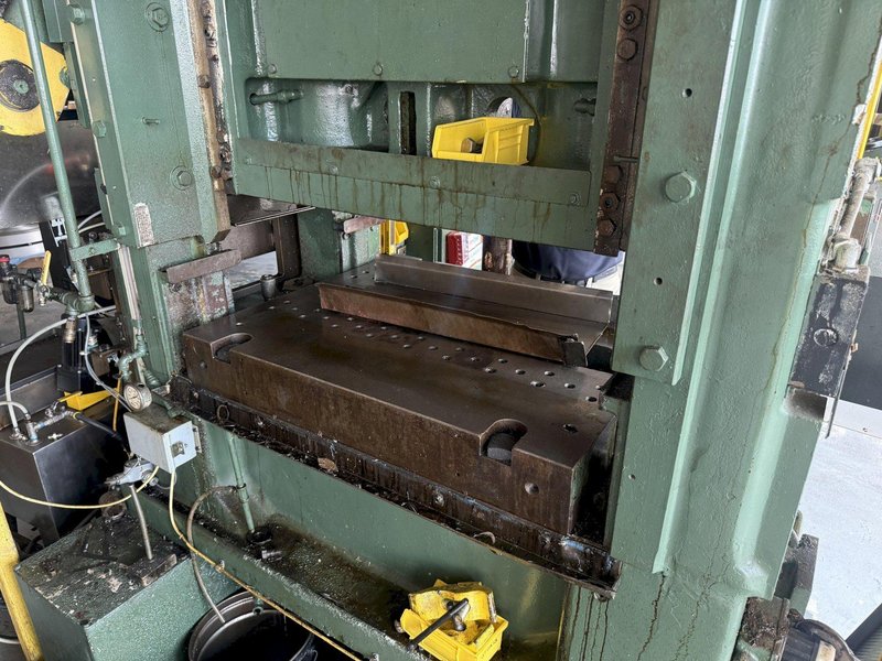 75 TON MINSTER MODEL P2-75 STRAIGHT SIDE PRESS, 3" STROKE: YOBRO #26206