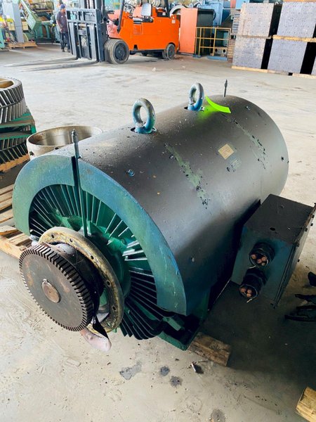 300 HP TOSHIBA NEMA DESIGN D MOTOR. STOCK # 0849020