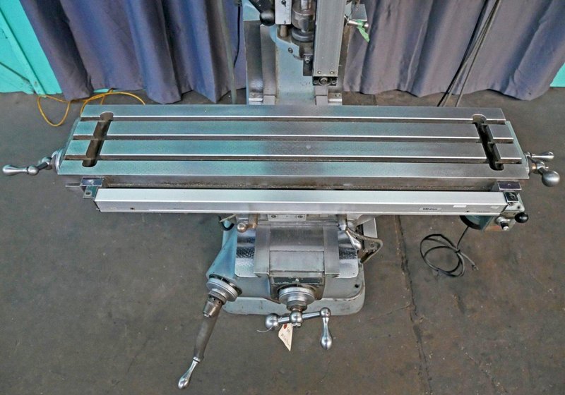 Bridgeport 9" x 42" 8-Speed Step-PUlley Vertical Milling Machine, Series I