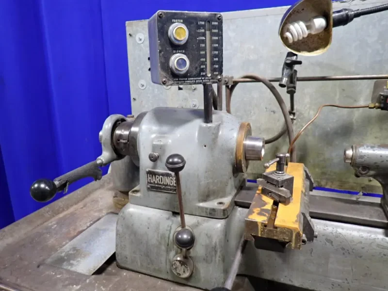 HARDINGE 9" X 23" TURRET LATHE W/ TOOLING  -  DV59