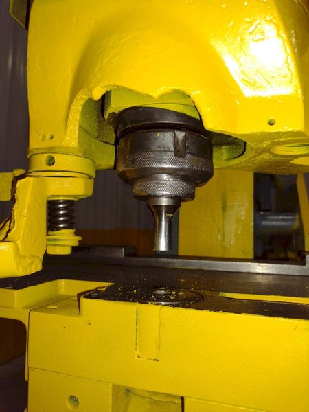 50 TON GEKA MODEL #HYD-50-S HYDRUALIC IRONWORKER: YOBRO #23976