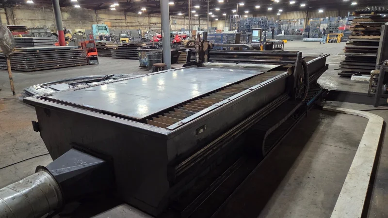 21' X 6' CNC PLASMA TABLE HPR260 POWER SUPPLY INTEGRATED CUTTING SYSTEM: YOBRO #25027