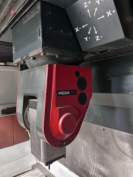 Fidia K199 5 Axis CNC Vertical Machining Center Mill 24000 Rpm