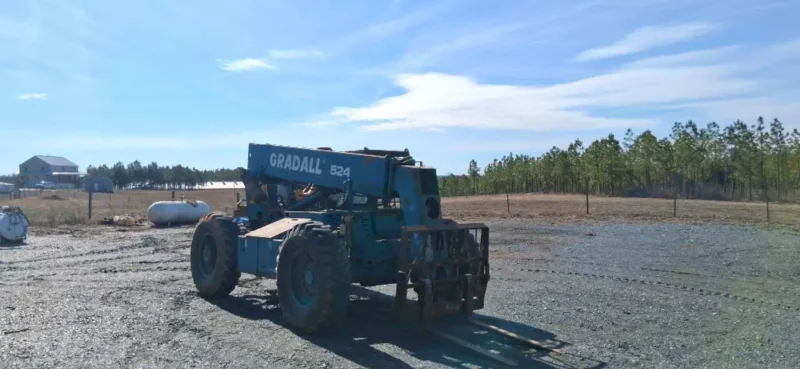 1992 GRADALL MODEL #524 TELEHANDLER W/ TIRES: YOBRO #25163