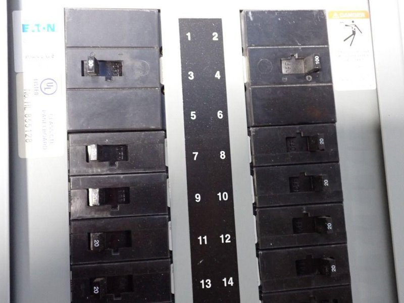 SQUARE D 400 AMP / 277/480 VAC PANELBOARD   -  PRL2A